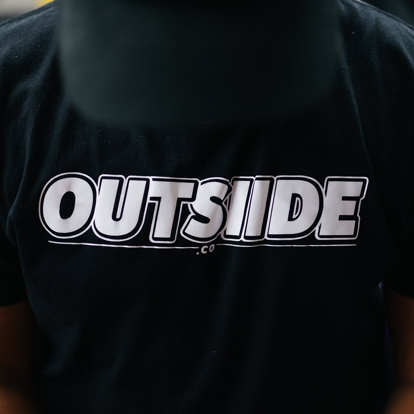 Outsiide Logo Tee - Black